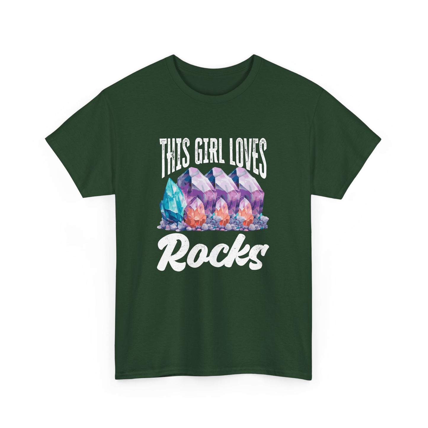 This Girl Loves Rocks Geologist - Rock Collector Geology Gift Unisex T-Shirt