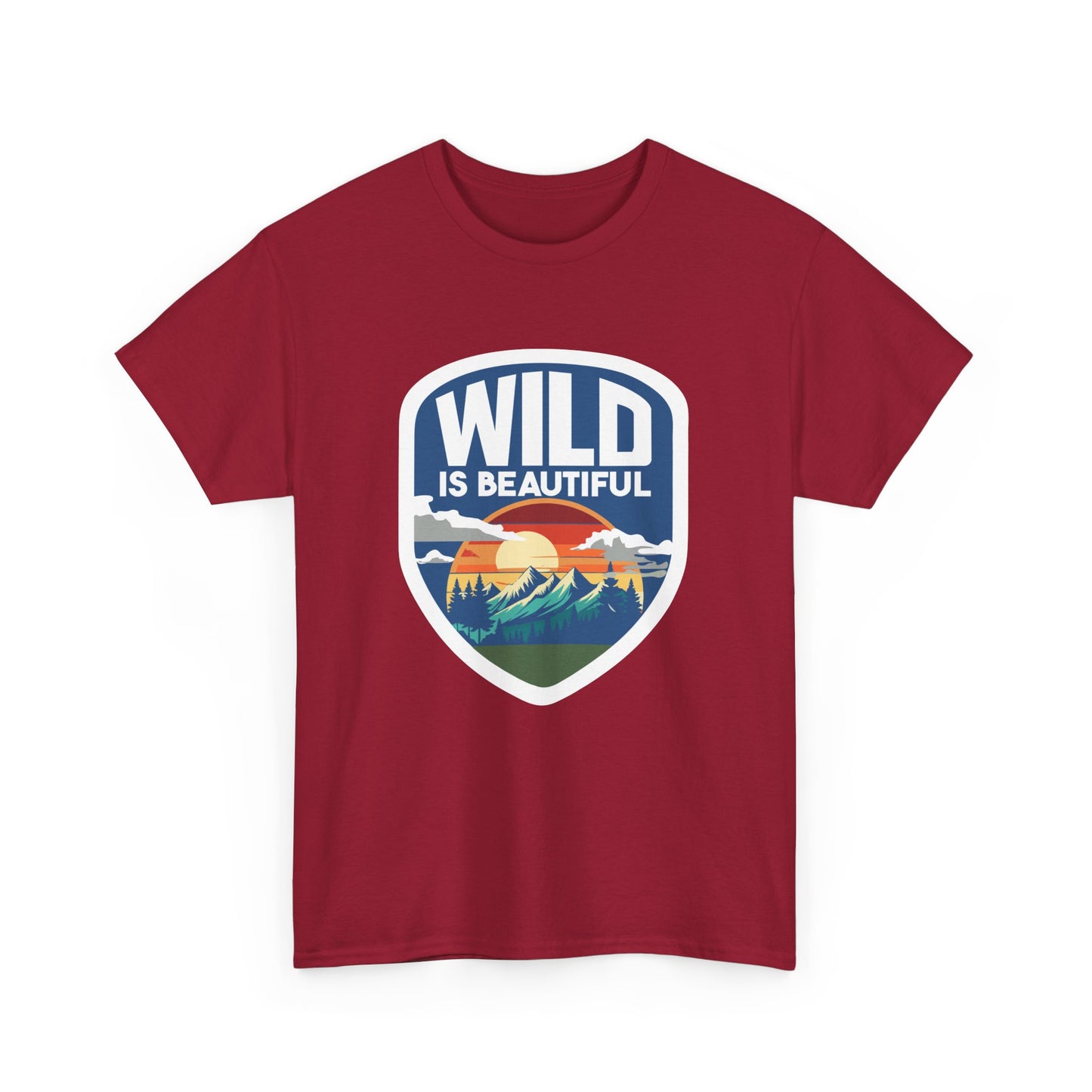 Camper Hiker Scout Camping Hiking Mountains Forest Vintage Gift Unisex T-Shirt