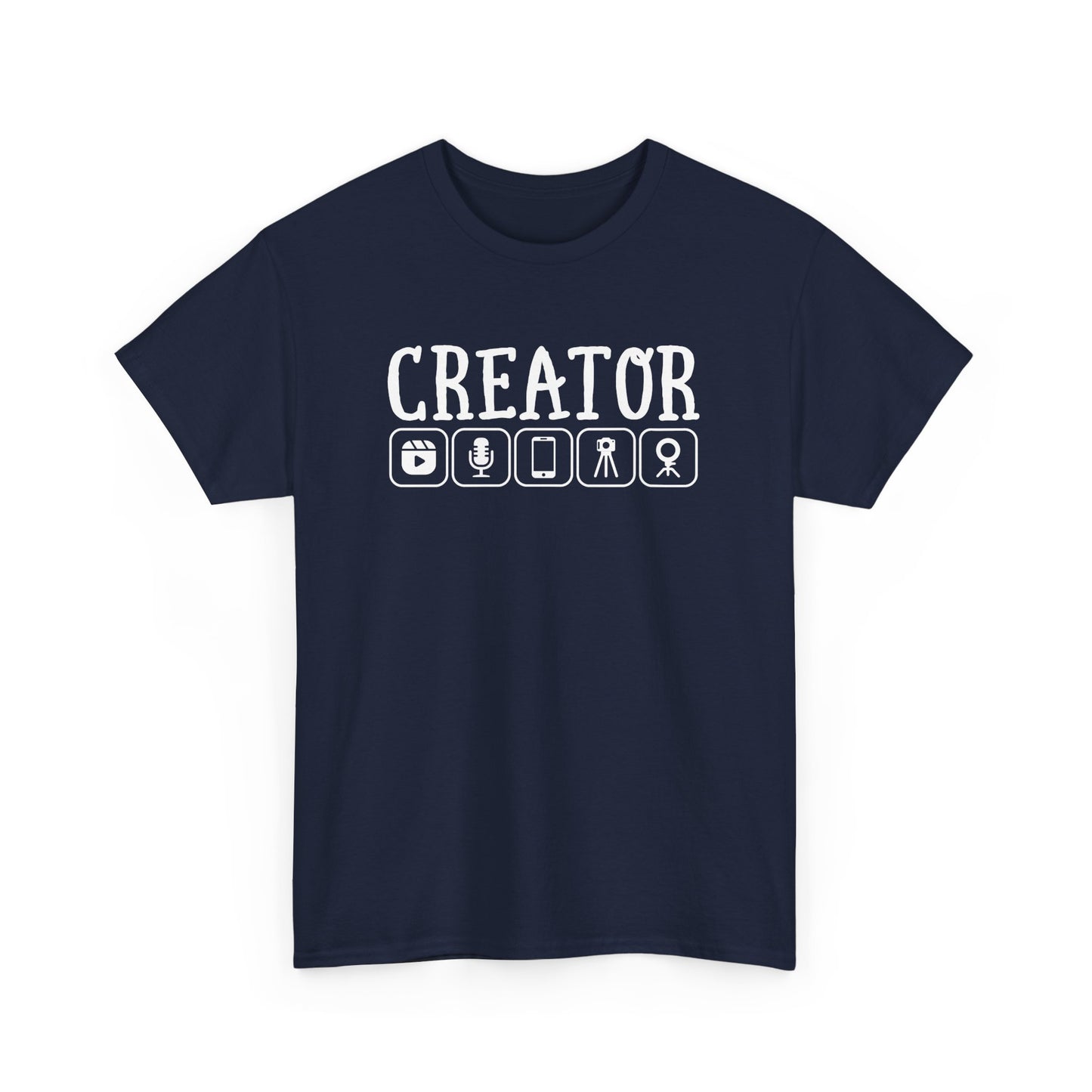 Content Creator Vlogger Online Streamer Influencer Men Women Gift Unisex T-Shirt