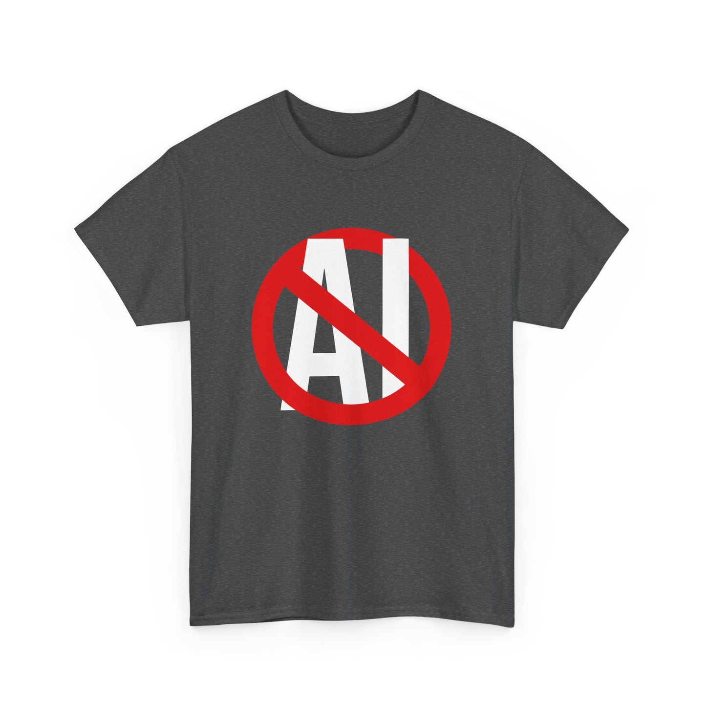 Anti AI Anti Machine Learning Say No to AI Stop AI Designs Gift Unisex T-Shirt
