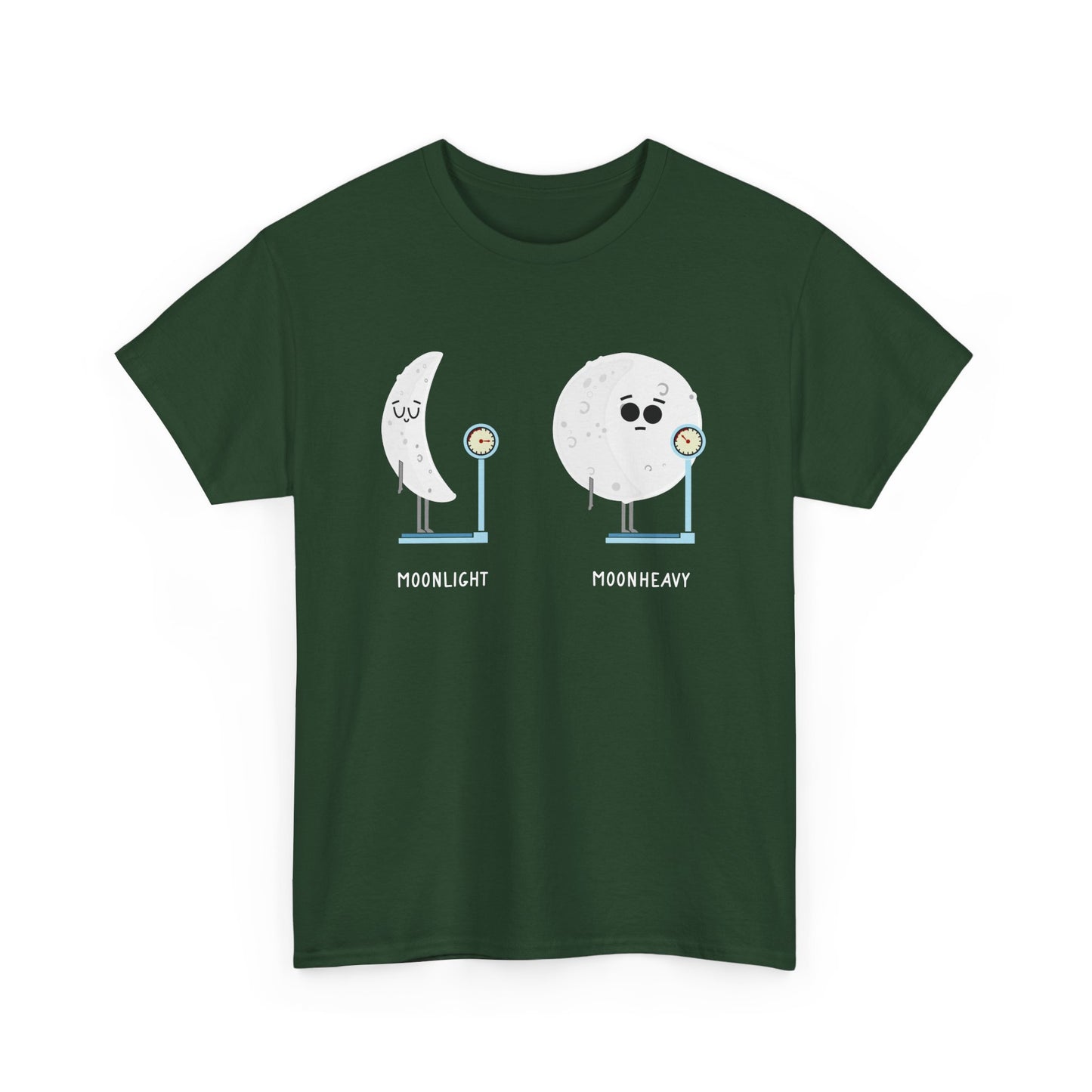 Funny Moon Phases of Moon Lunar Phases Moon light Moon Heavy Gift Unisex T-Shirt