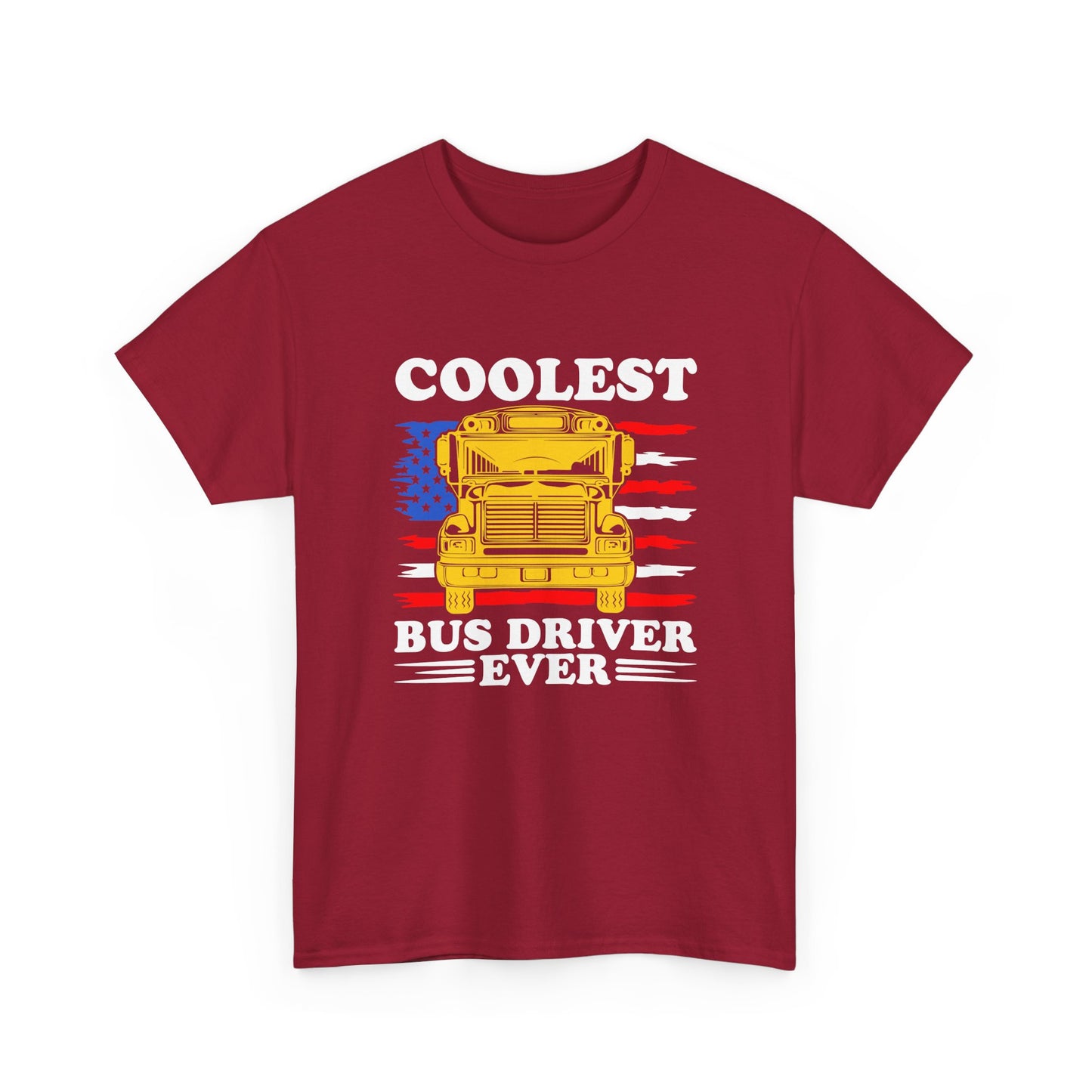 School Bus Driver Bus Operator Bus Captain Job USA America Gift Unisex T-Shirt