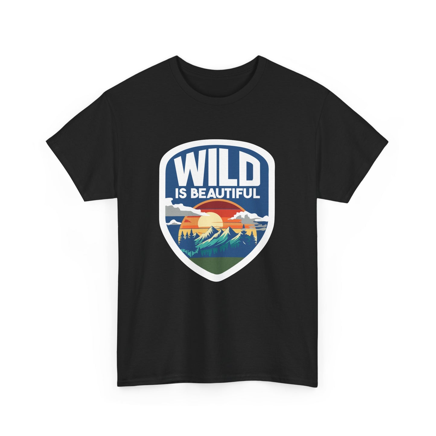Camper Hiker Scout Camping Hiking Mountains Forest Vintage Gift Unisex T-Shirt