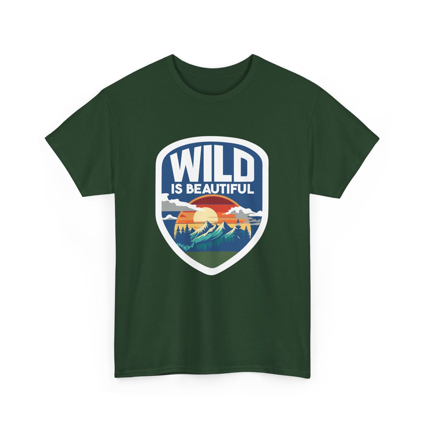 Camper Hiker Scout Camping Hiking Mountains Forest Vintage Gift Unisex T-Shirt