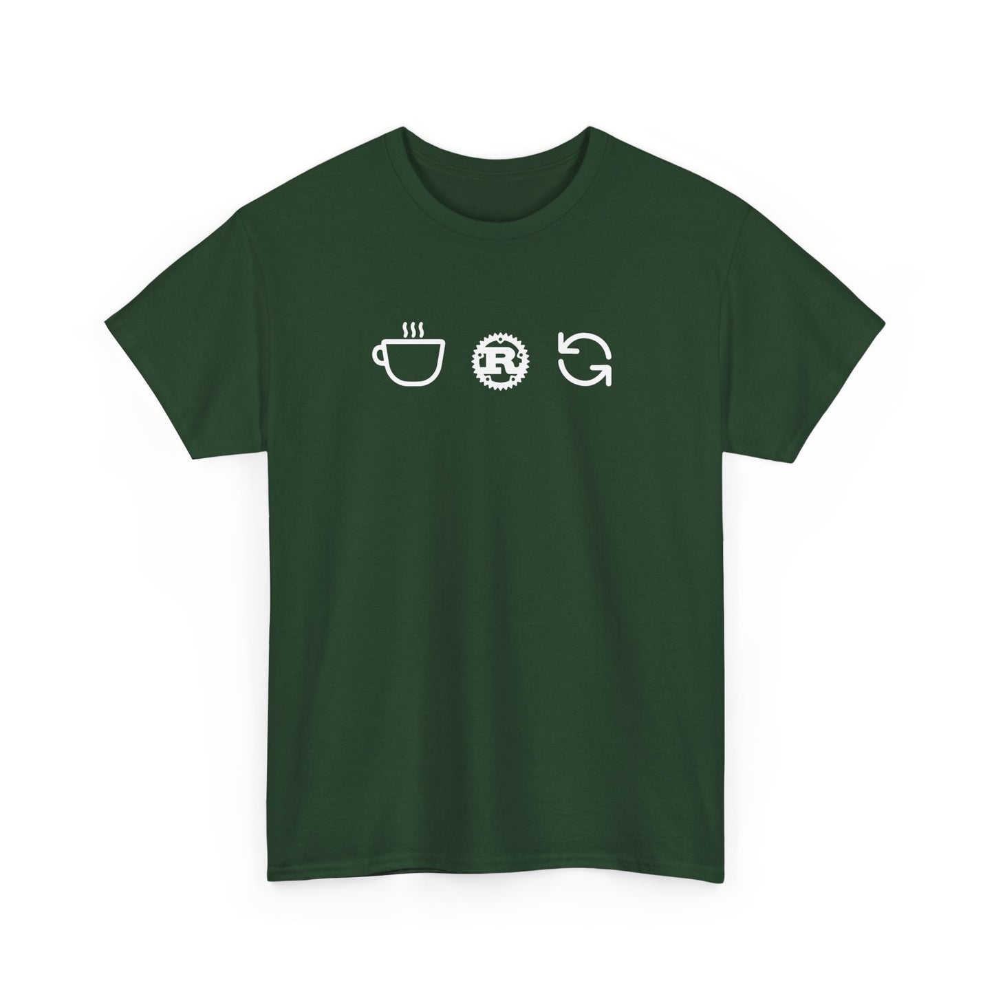 Rust Programming Logo Distressed Vintage Letter R Gift Unisex T-Shirt