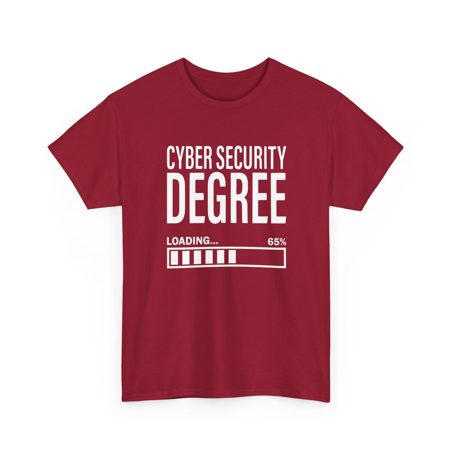 Cybersecurity Student Engineer Cyber Security Degree Loading Gift Unisex T-Shirt