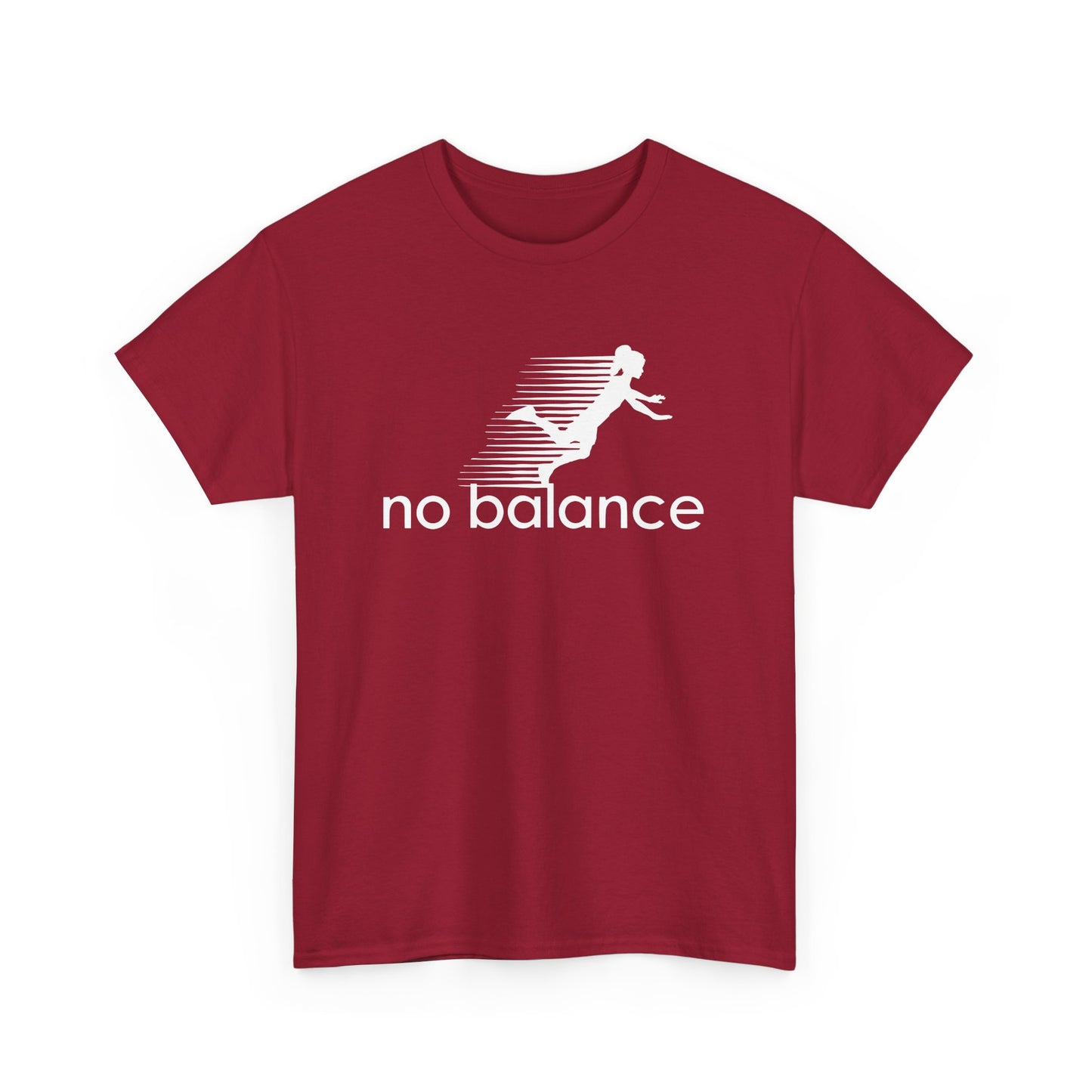 No Balance Girl - Funny Parody Design for Sports and Humor Gift Unisex T-Shirt