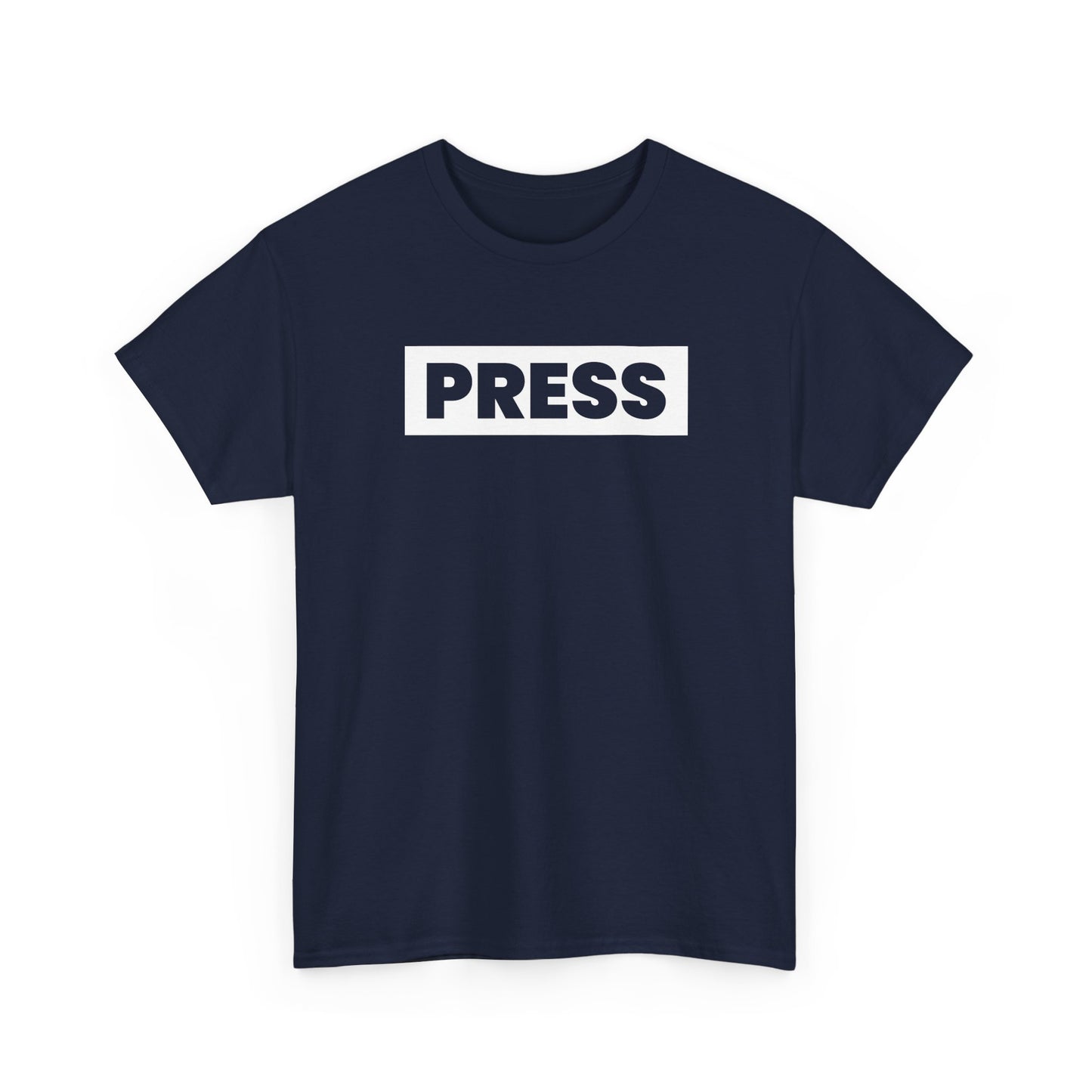 Press Design Saying "PRESS" Media News Journalists PRESS Gift Unisex T-Shirt