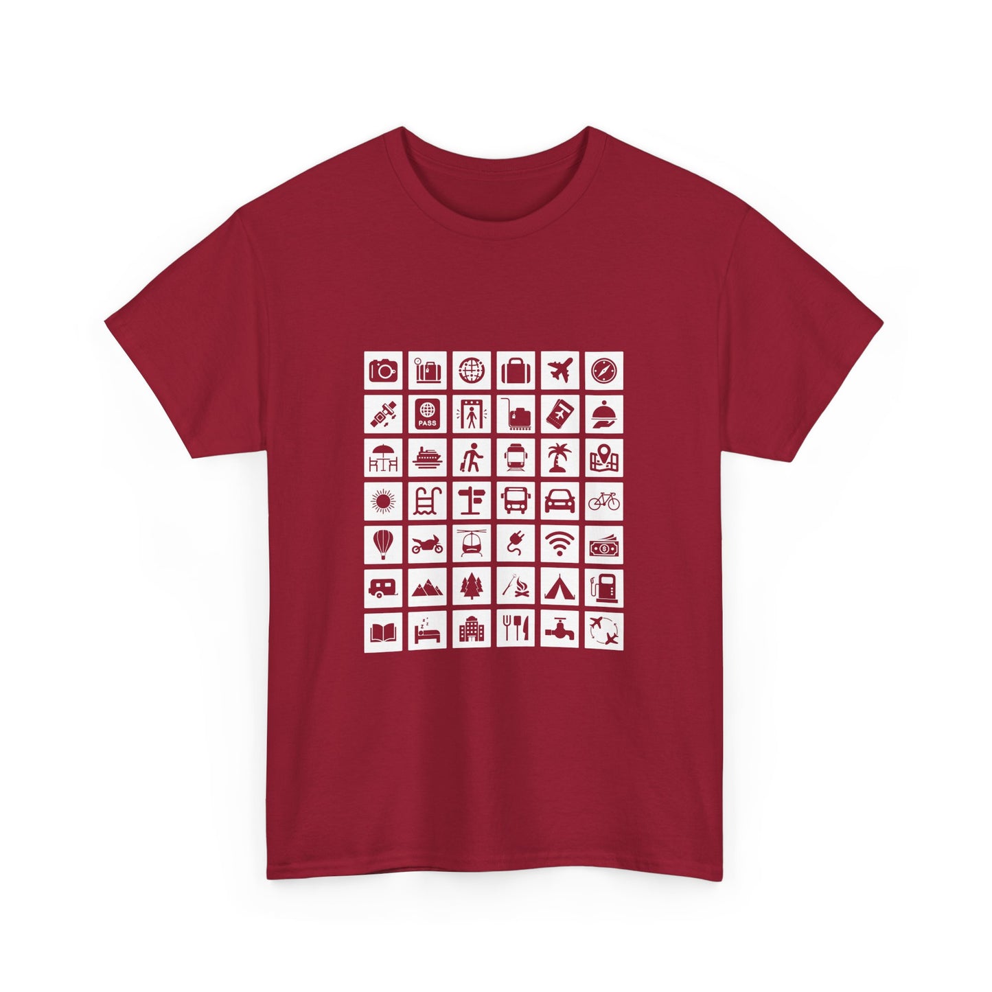 Travel Helper Tourist Help Tourism Icons for Places to Ask Gift Unisex T-Shirt