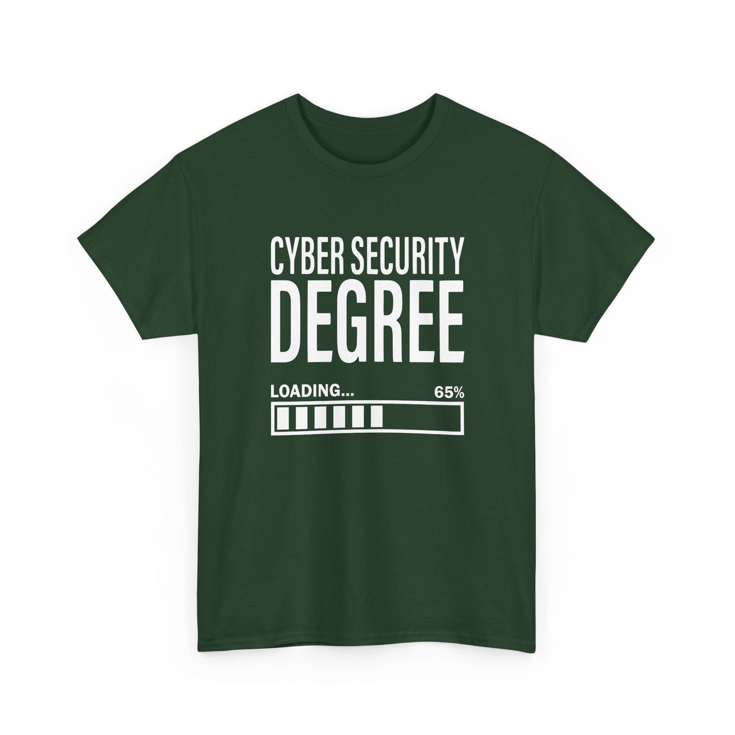 Cybersecurity Student Engineer Cyber Security Degree Loading Gift Unisex T-Shirt