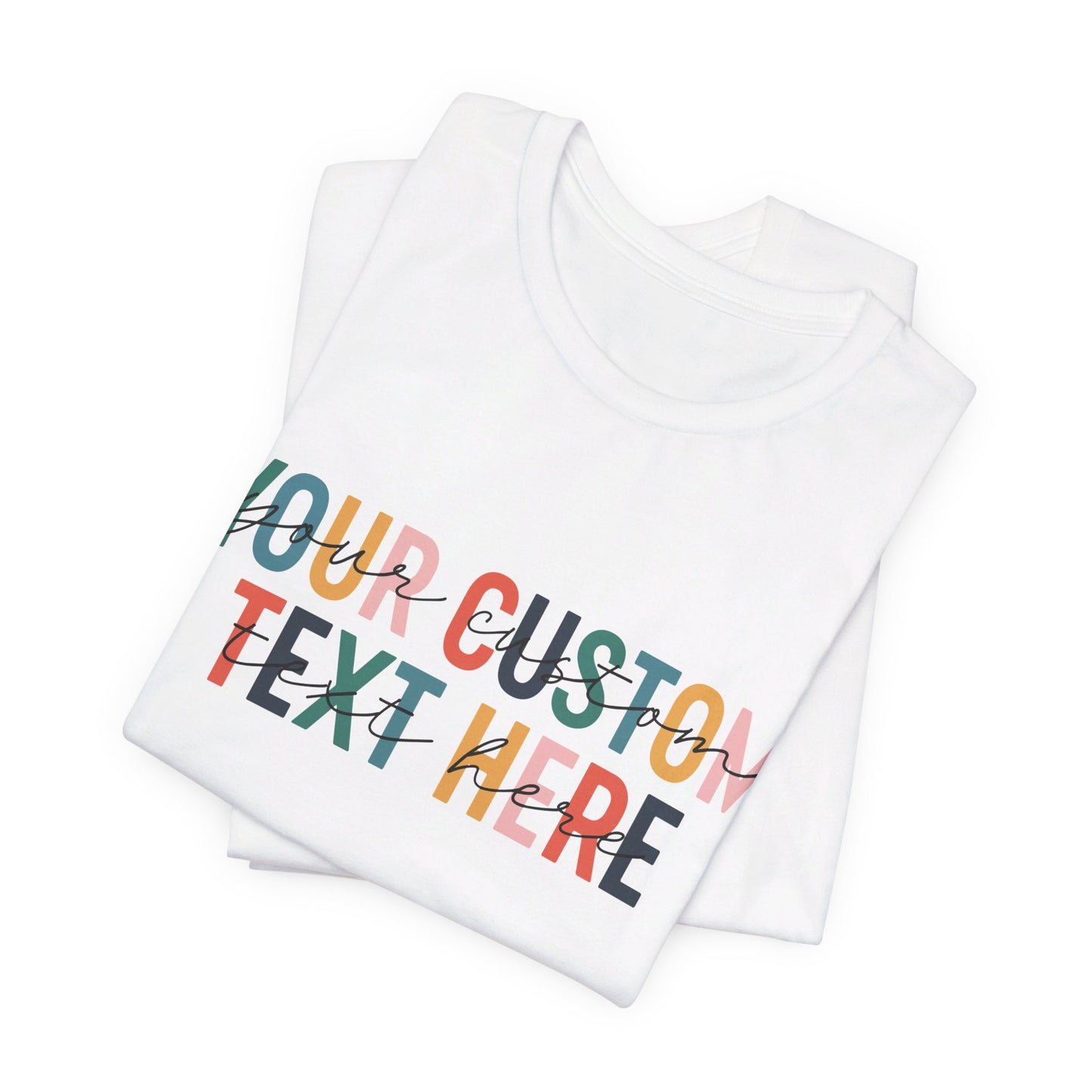 Retro Custom Text Your and Personalized Text Unisex T-Shirt