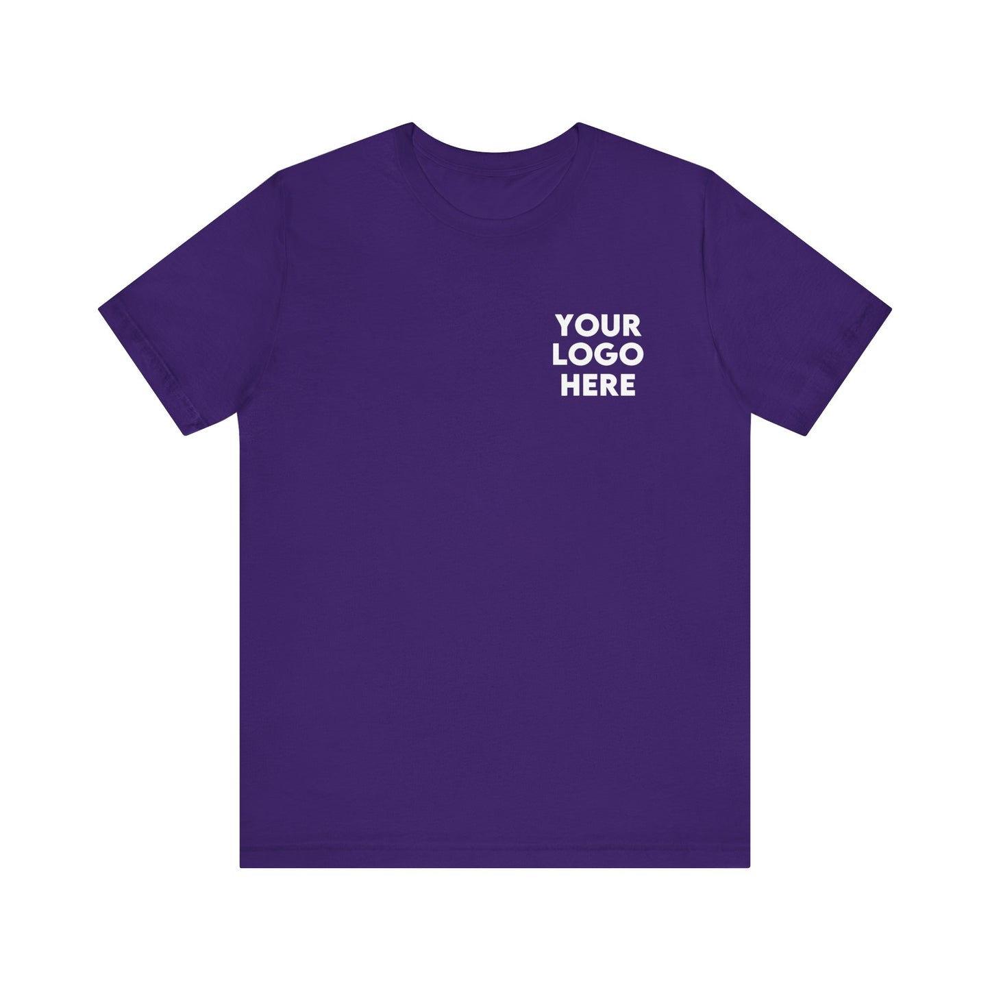 Custom Text Your Logo and Personalized Text Unisex T-Shirt