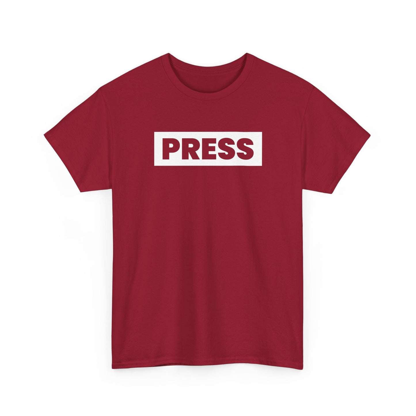 Press Design Saying "PRESS" Media News Journalists PRESS Gift Unisex T-Shirt
