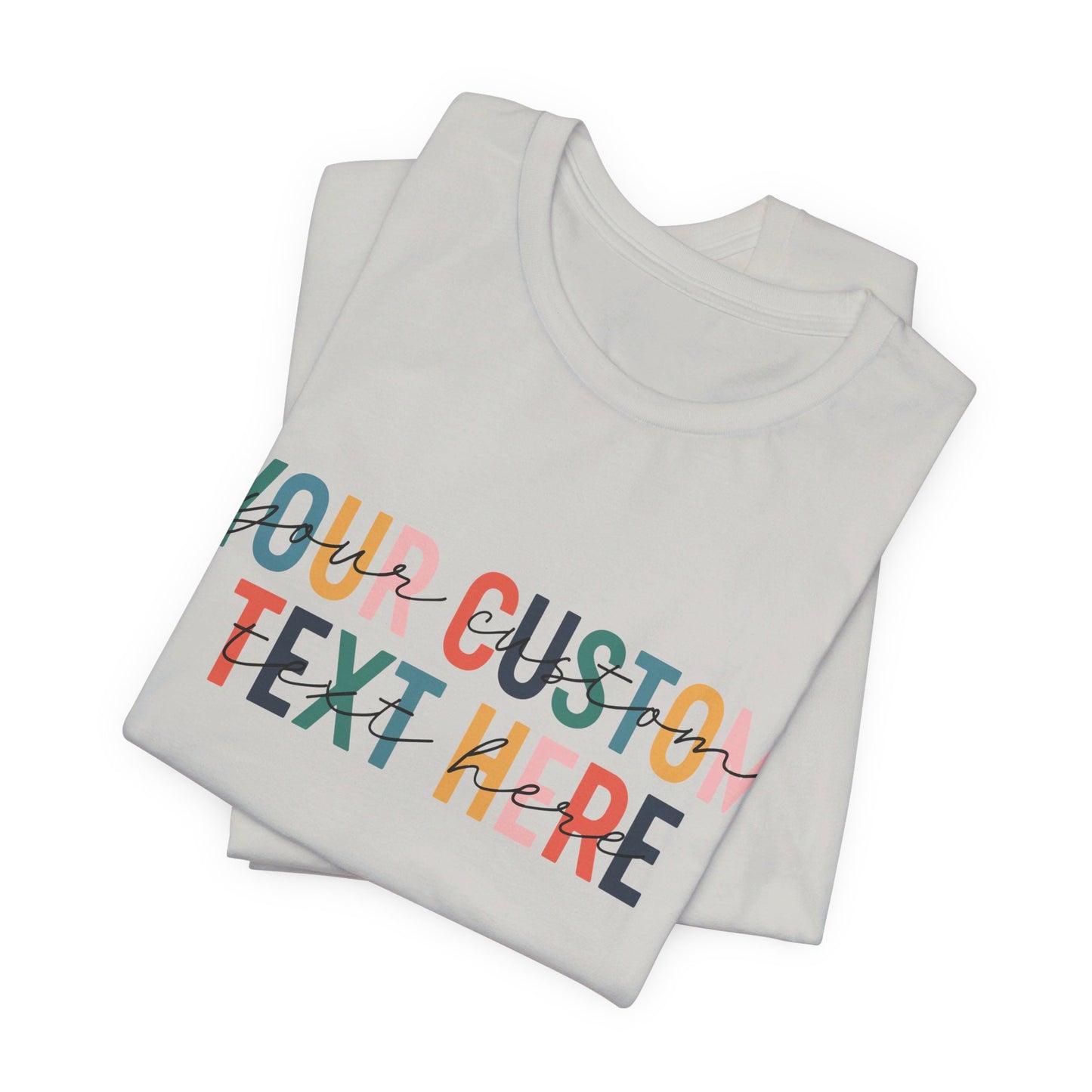 Retro Custom Text Your and Personalized Text Unisex T-Shirt