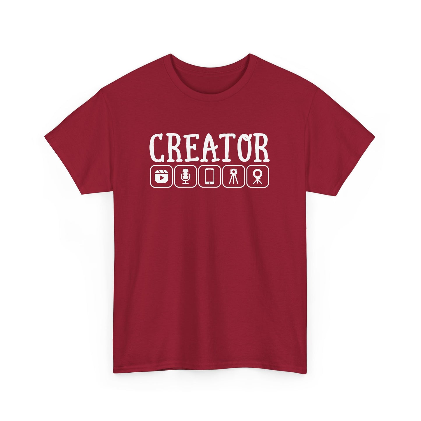 Content Creator Vlogger Online Streamer Influencer Men Women Gift Unisex T-Shirt