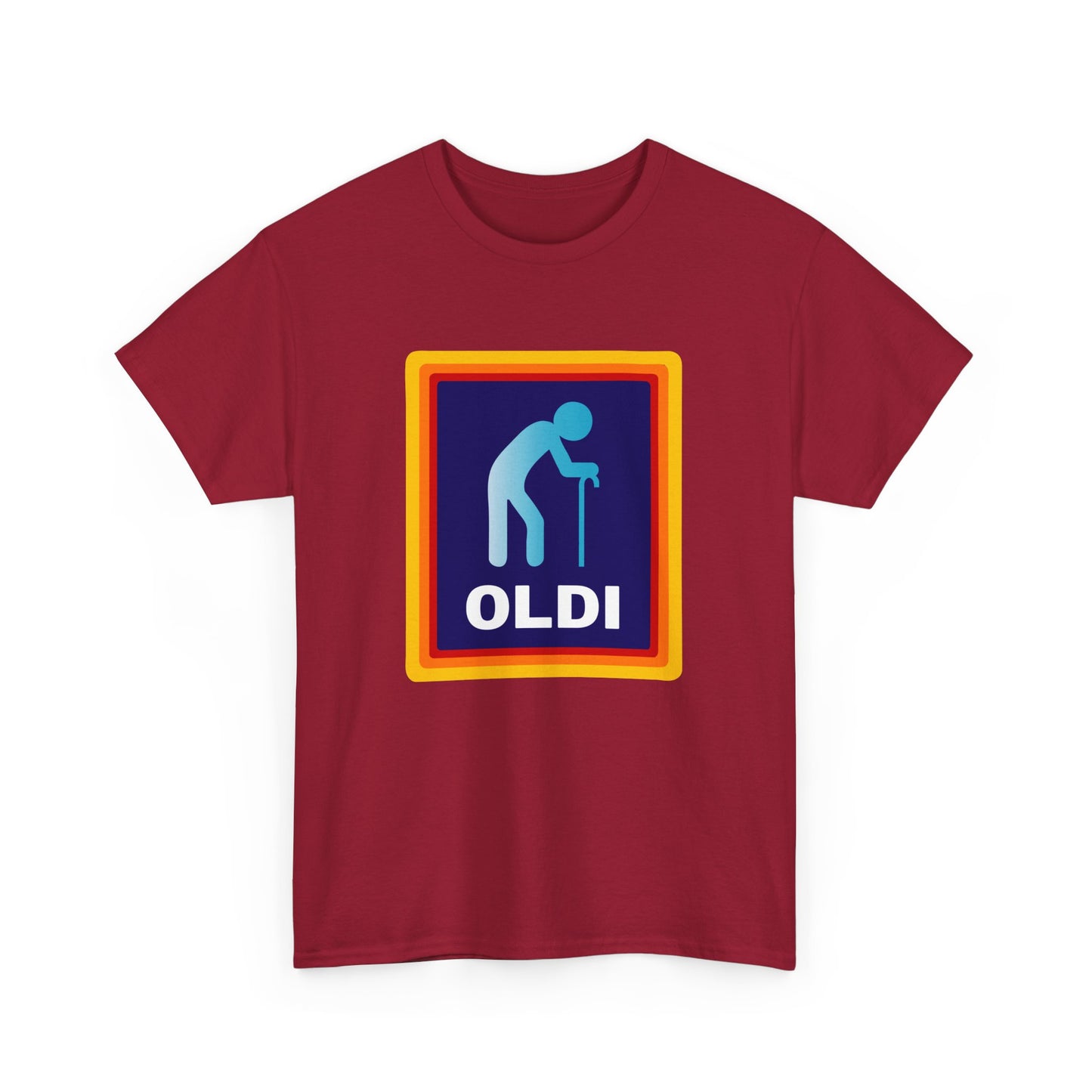 Oldi - Funny Parody for Grandpa Birthday or Grandma Birthday Gift Unisex T-Shirt