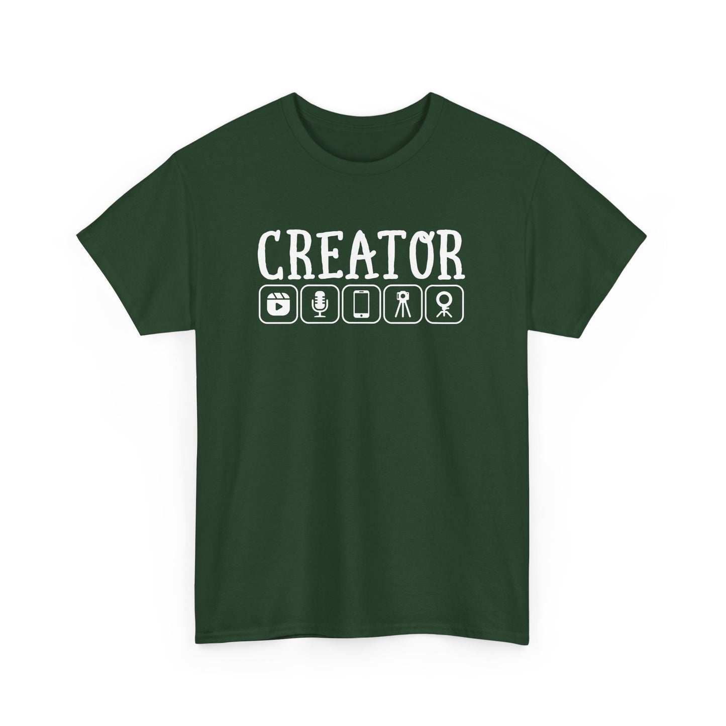 Content Creator Vlogger Online Streamer Influencer Men Women Gift Unisex T-Shirt