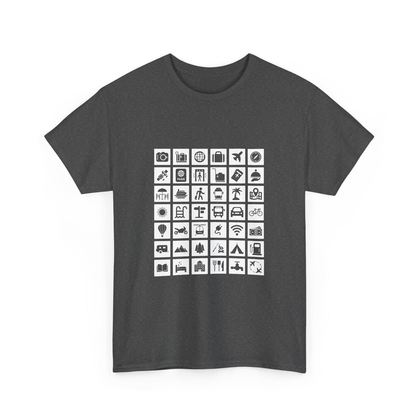 Travel Helper Tourist Help Tourism Icons for Places to Ask Gift Unisex T-Shirt