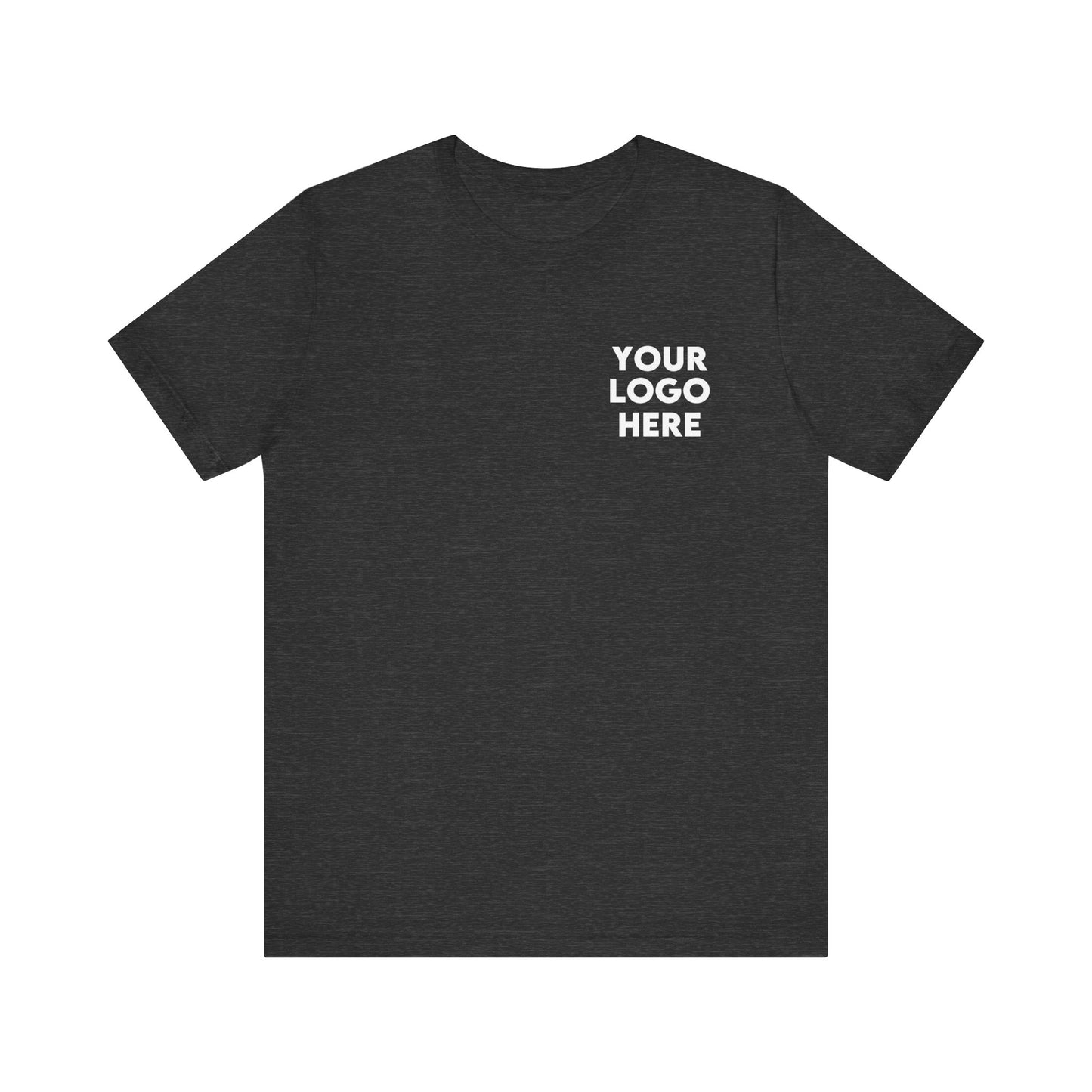 Custom Text Your Logo and Personalized Text Unisex T-Shirt