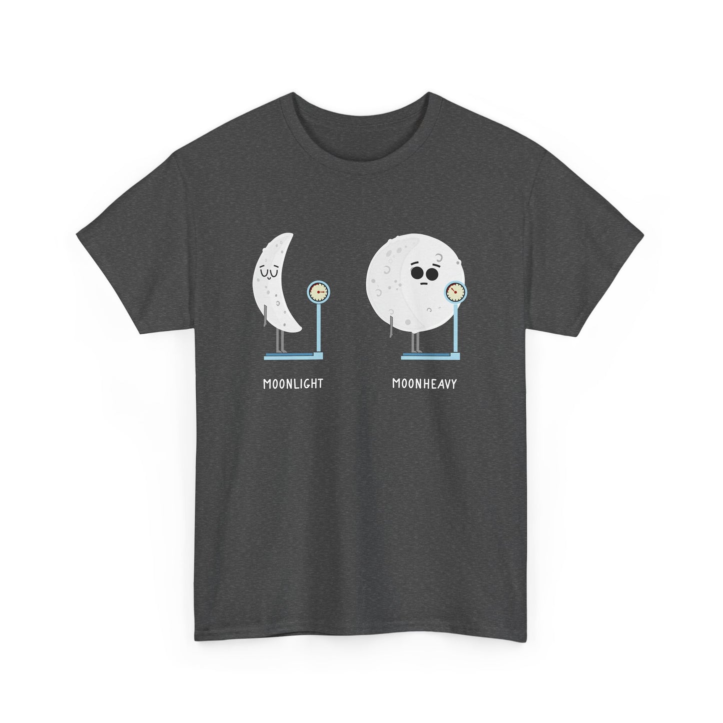 Funny Moon Phases of Moon Lunar Phases Moon light Moon Heavy Gift Unisex T-Shirt