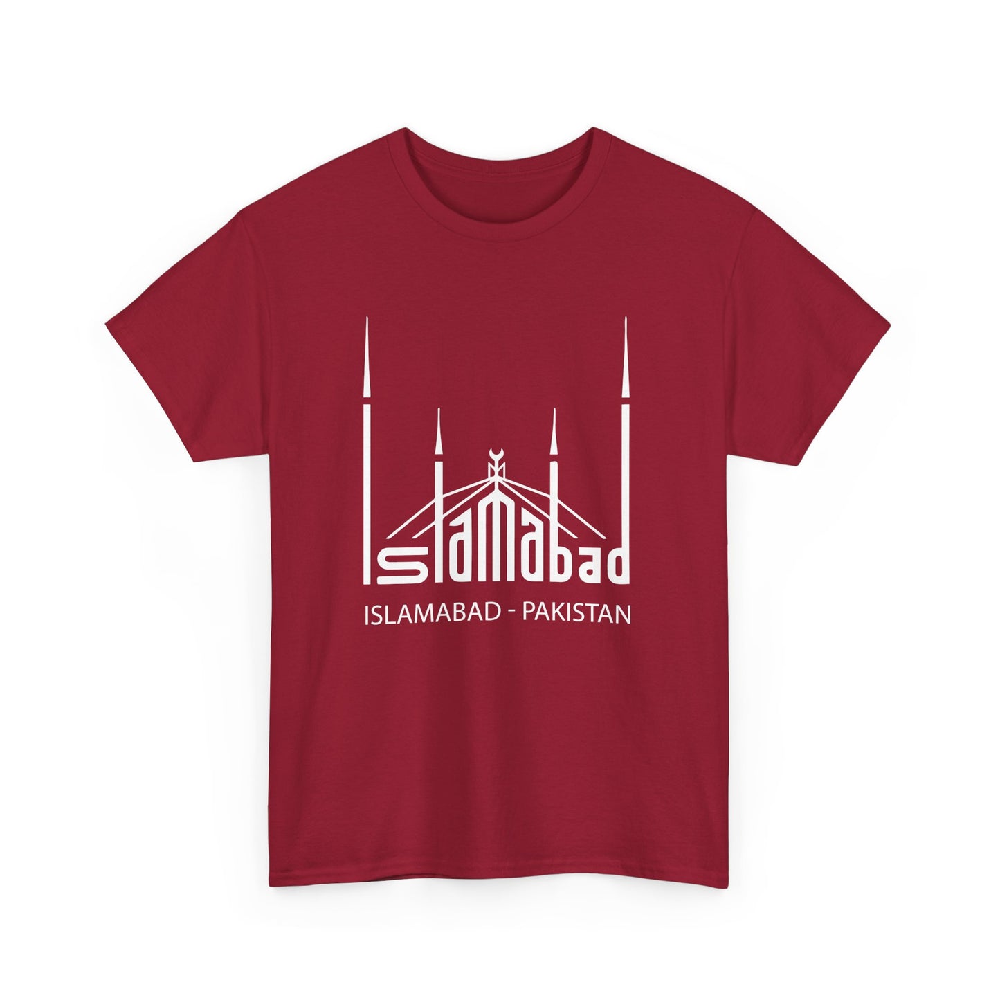 Islamabad Pakistan Faisal Mosque Pakistanis Tourists Tourism Gift Unisex T-Shirt