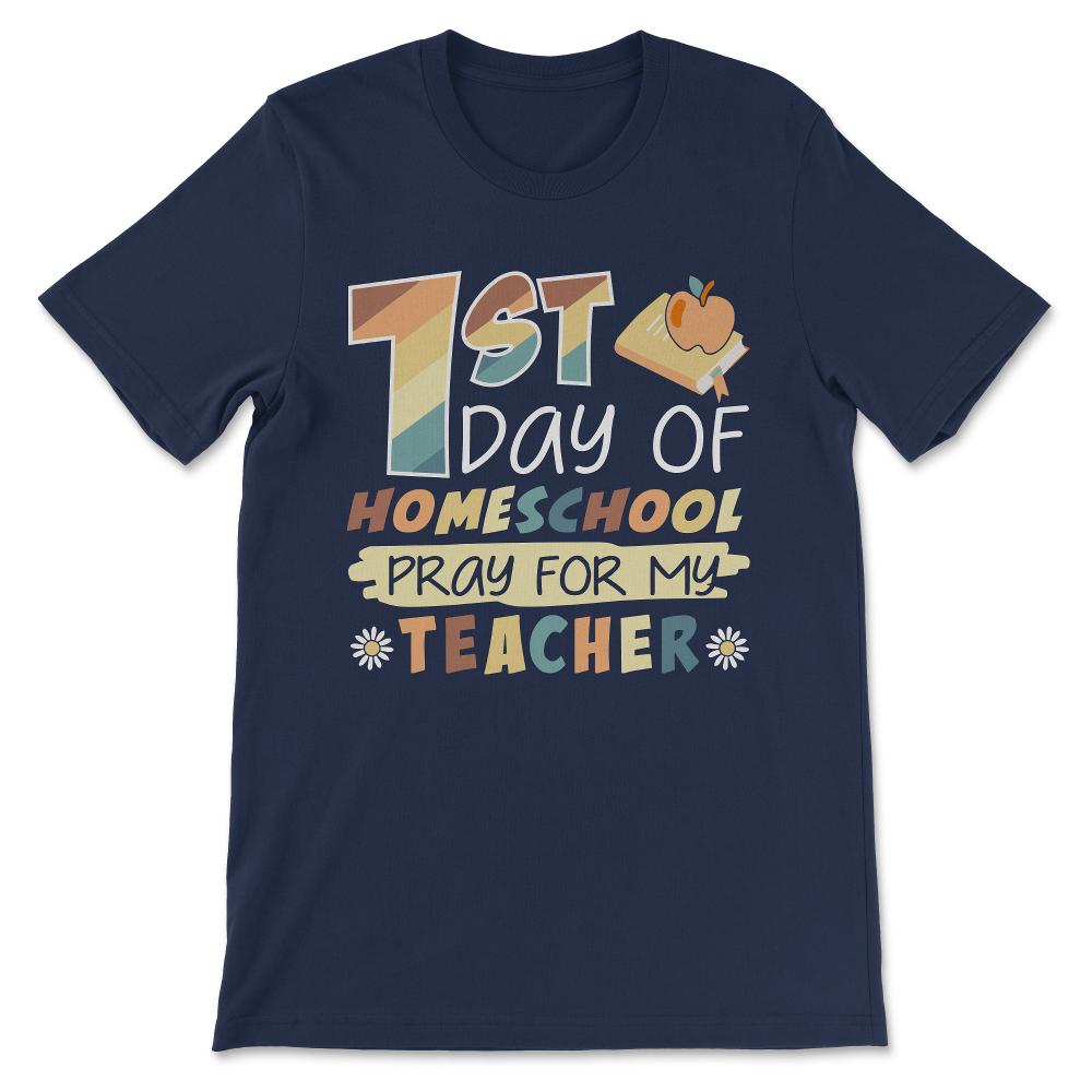 I Love Homeschooling Homeschool Home school Mom Dad Boy Girl Gift Tee - Navy