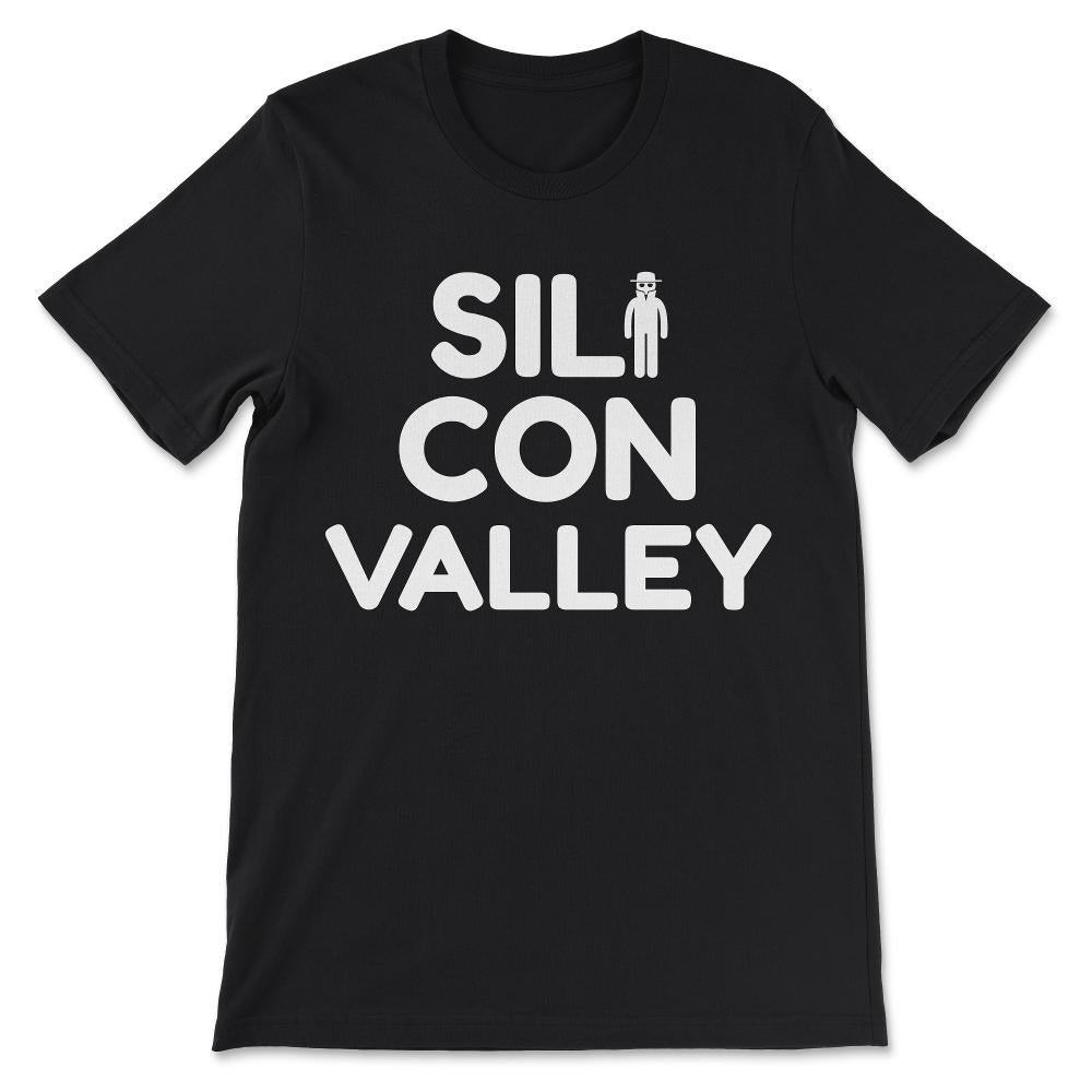 Sili con valley Gift Tee - Unisex T-Shirt - Black