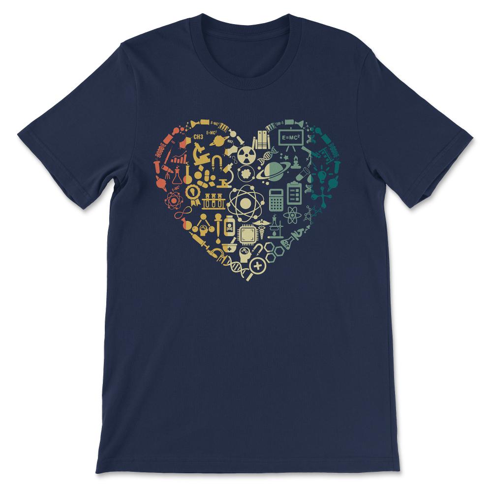 I Love Science - Science Chemistry Biology Quantum Physics Math STEM - Navy