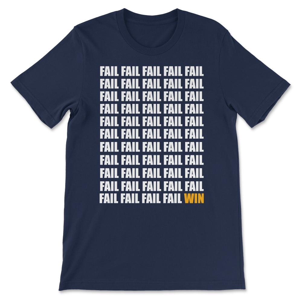 Failure Process Winning Process Winning Mindset Winning Goals Gift - Navy
