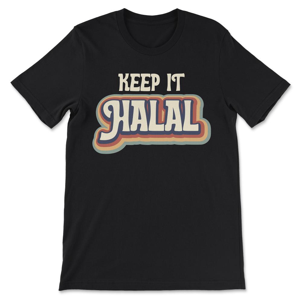 keep it halal Gift Tee - Unisex T-Shirt - Black