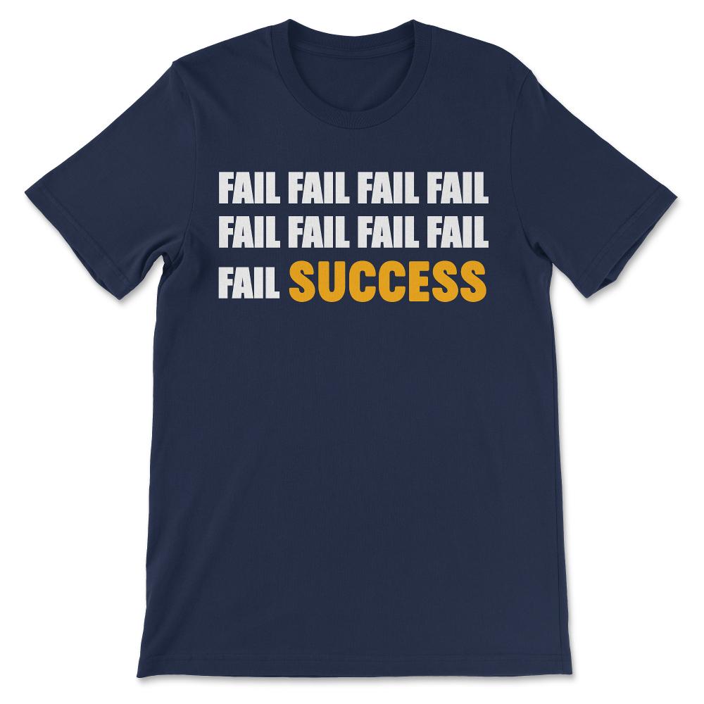 Failure Process Winning Process Winning Mindset Winning Goals Gift - Navy
