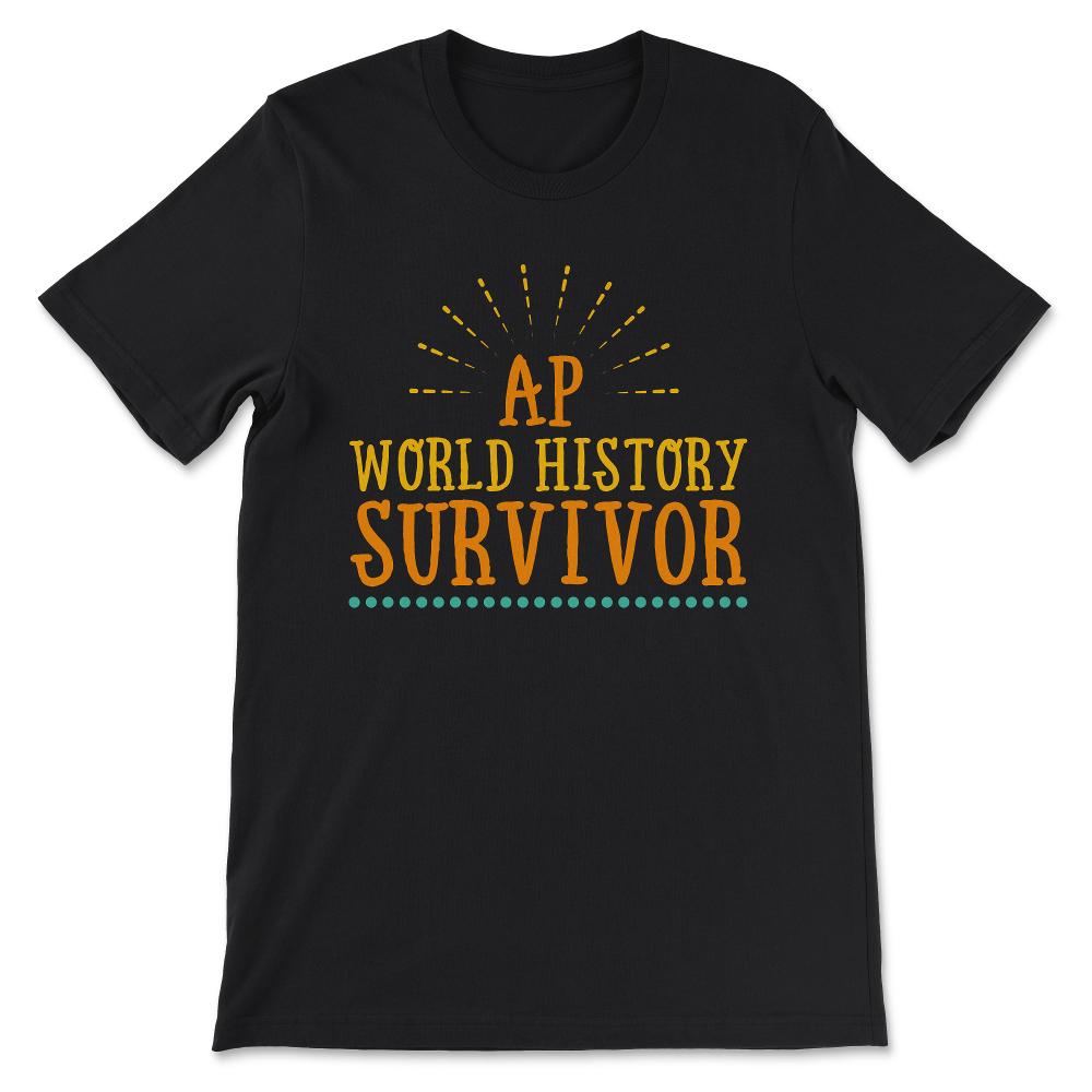 ap world history Gift Tee - Unisex T-Shirt - Black