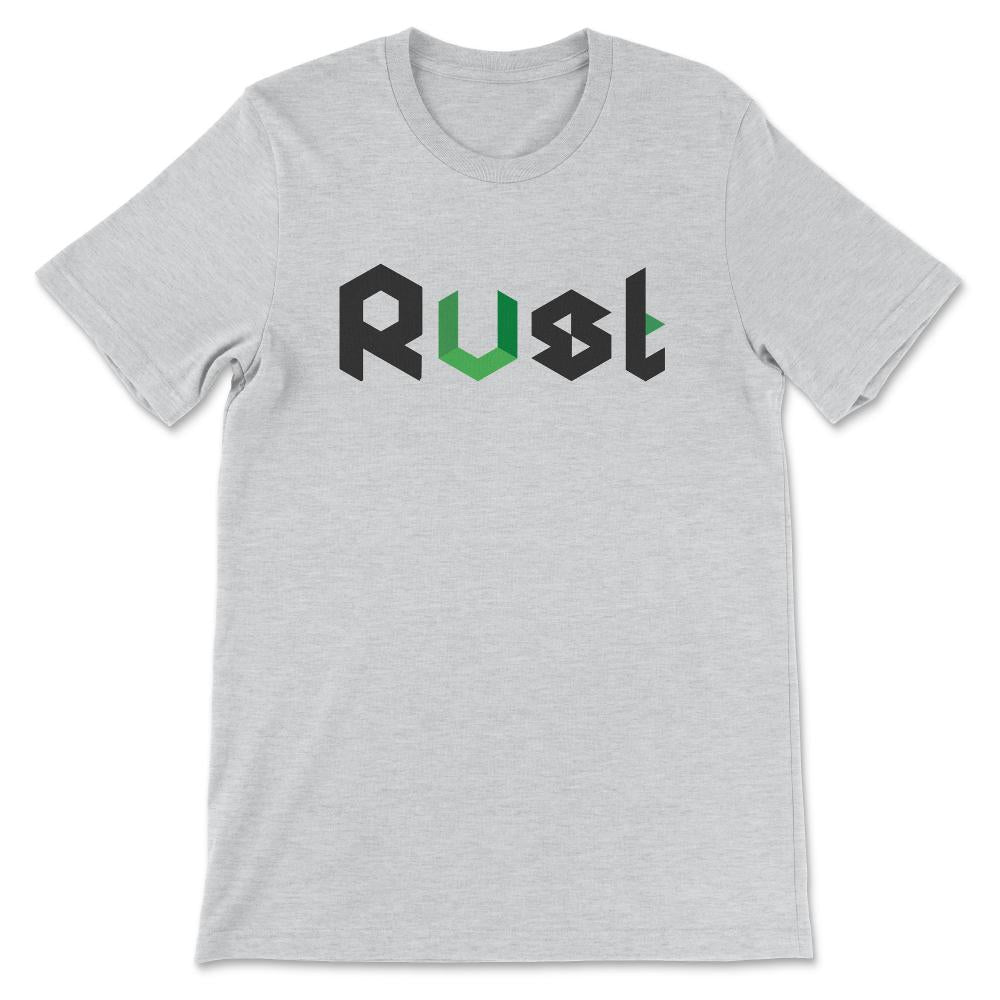 Rust Nodejs Shirt Gift Tee - Unisex T-Shirt - Ash