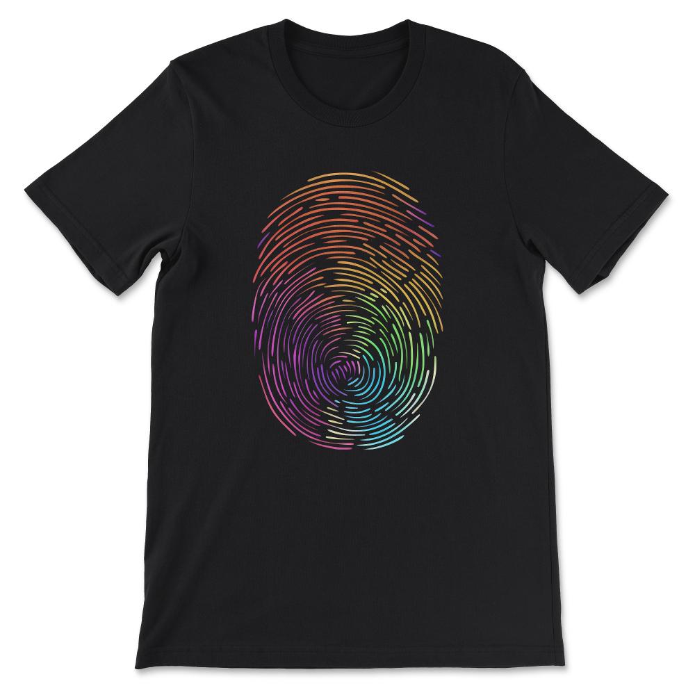 Done - DNA Fingerprint Forensic Science Investigator Scene Crime Gift - Black