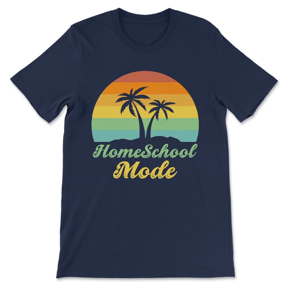 I Love Homeschooling Homeschool Home school Mom Dad Boy Girl Gift Tee - Navy