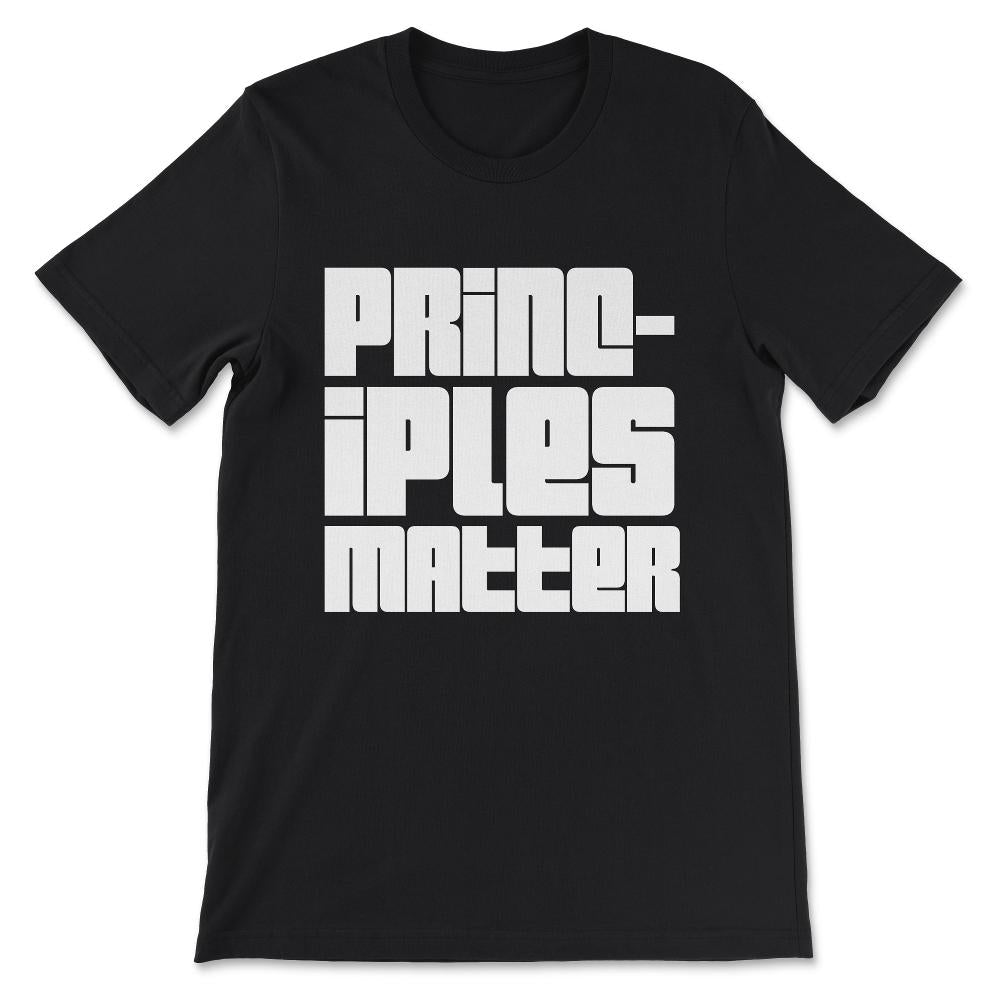 principles Gift Tee - Unisex T-Shirt - Black