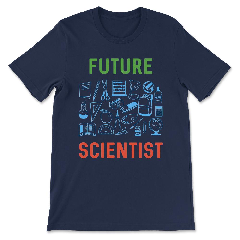 Future Scientist Shirt 1 Gift Tee - Unisex T-Shirt - Navy