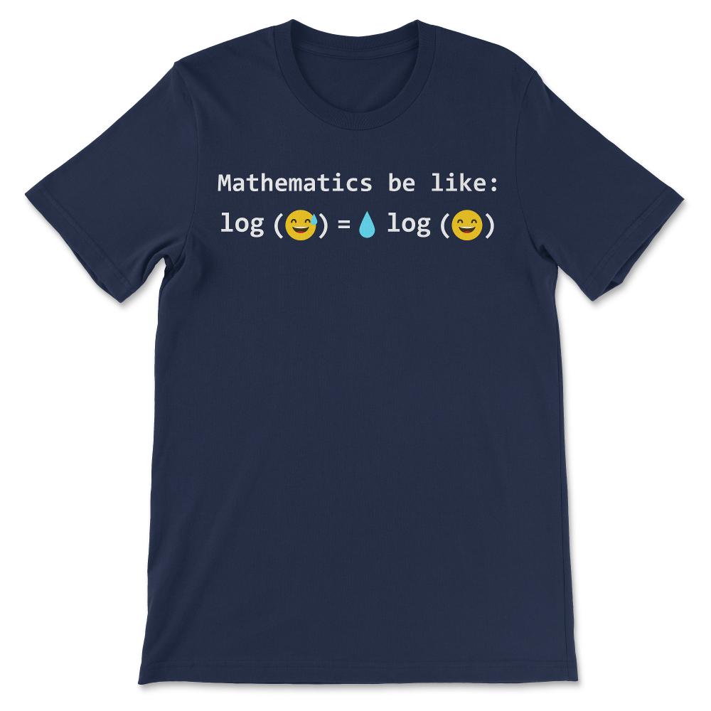 mathemtic Gift Tee - Unisex T-Shirt - Navy