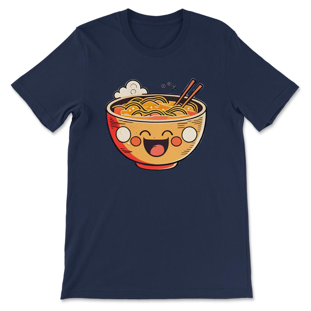 Done - Ramen Lovers Happy Cute Eating Noodle Foodie Japanese Dish - Navy