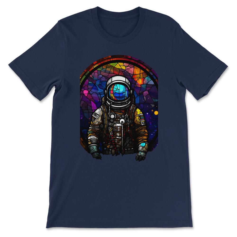 Done - Astronaut Outer Space Man Explorer Vintage Colorful Universe - Navy