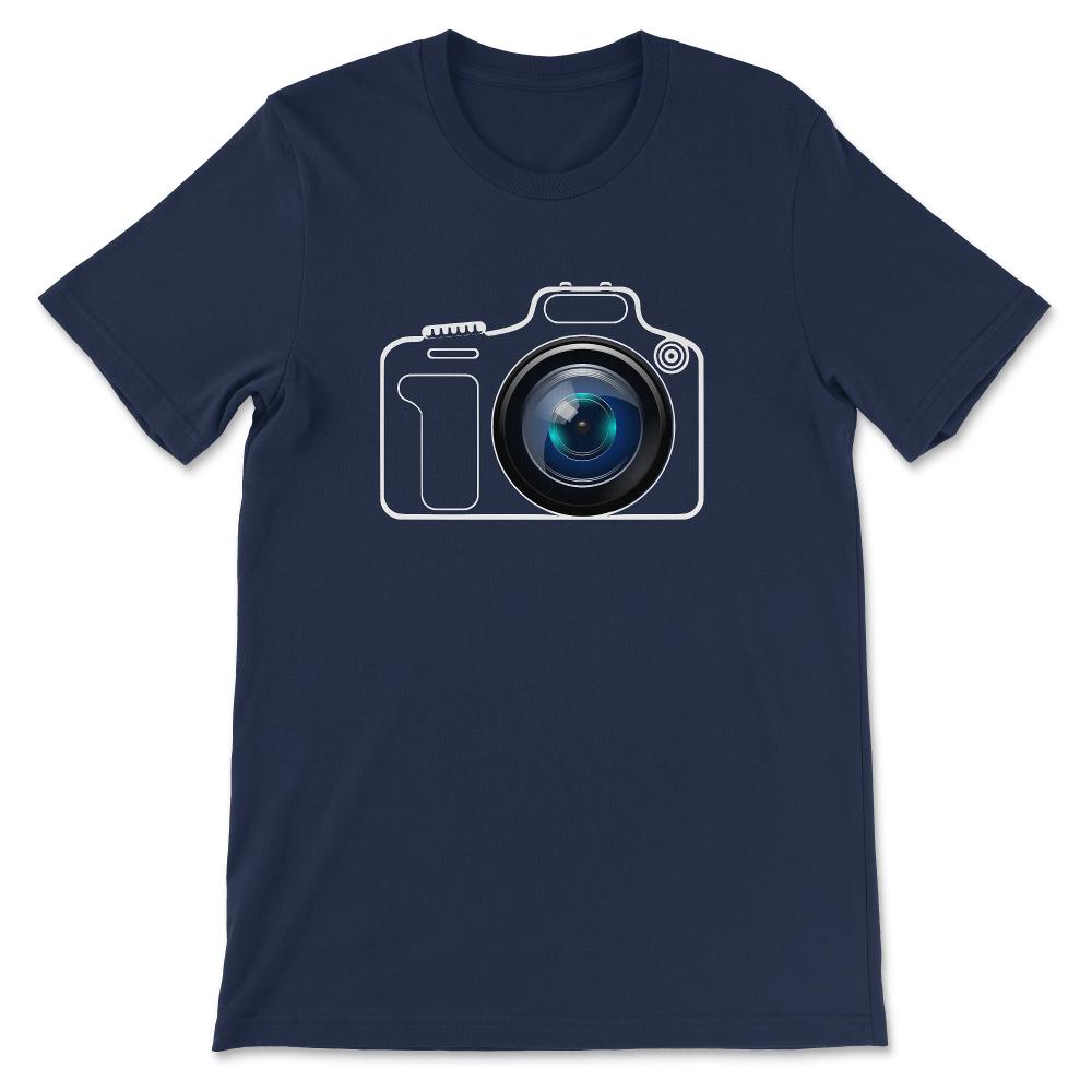 Photographer Shirt 1 Gift Tee - Unisex T-Shirt - Navy