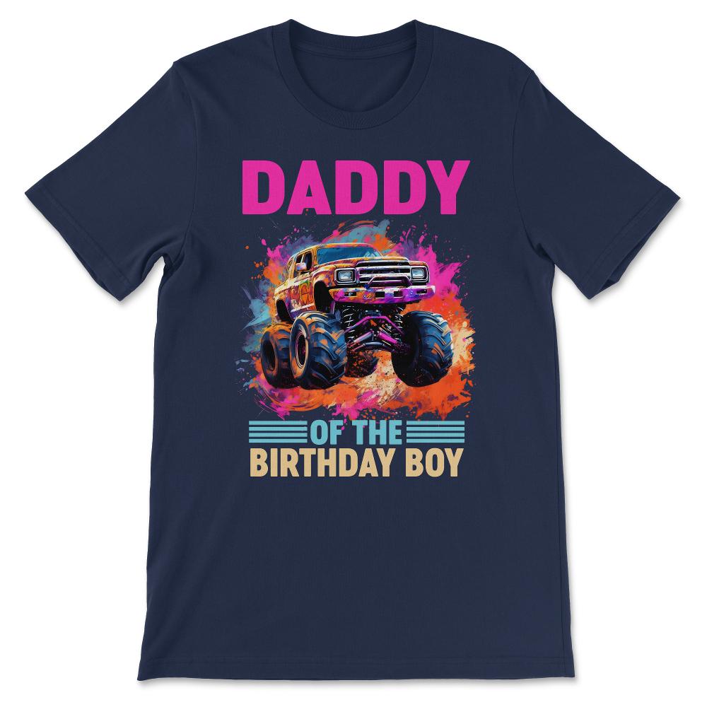 daddy of the birthday box Gift Tee - Unisex T-Shirt - Navy