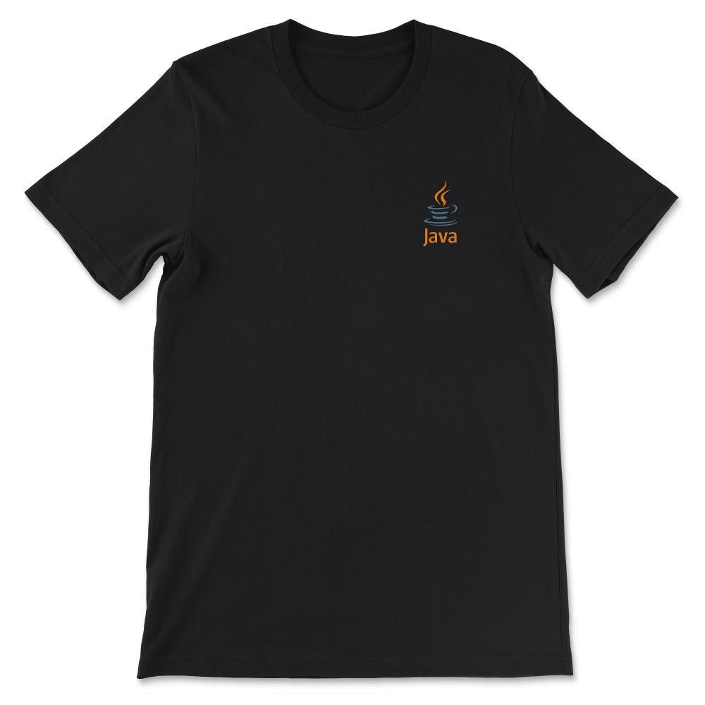 java pocket Gift Tee - Unisex T-Shirt - Black