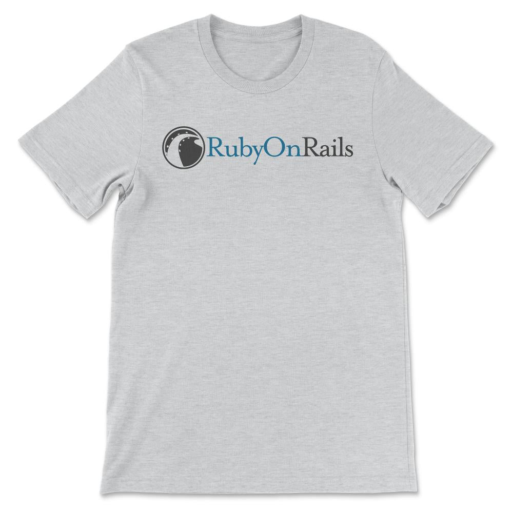 Rubyonrails Gift Tee - Unisex T-Shirt - Ash