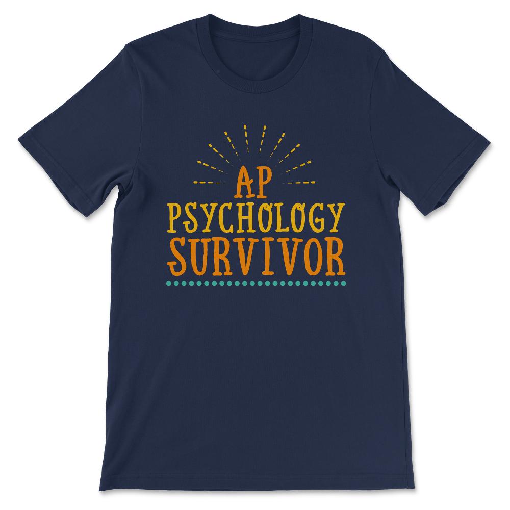 ap psychology Gift Tee - Unisex T-Shirt - Navy