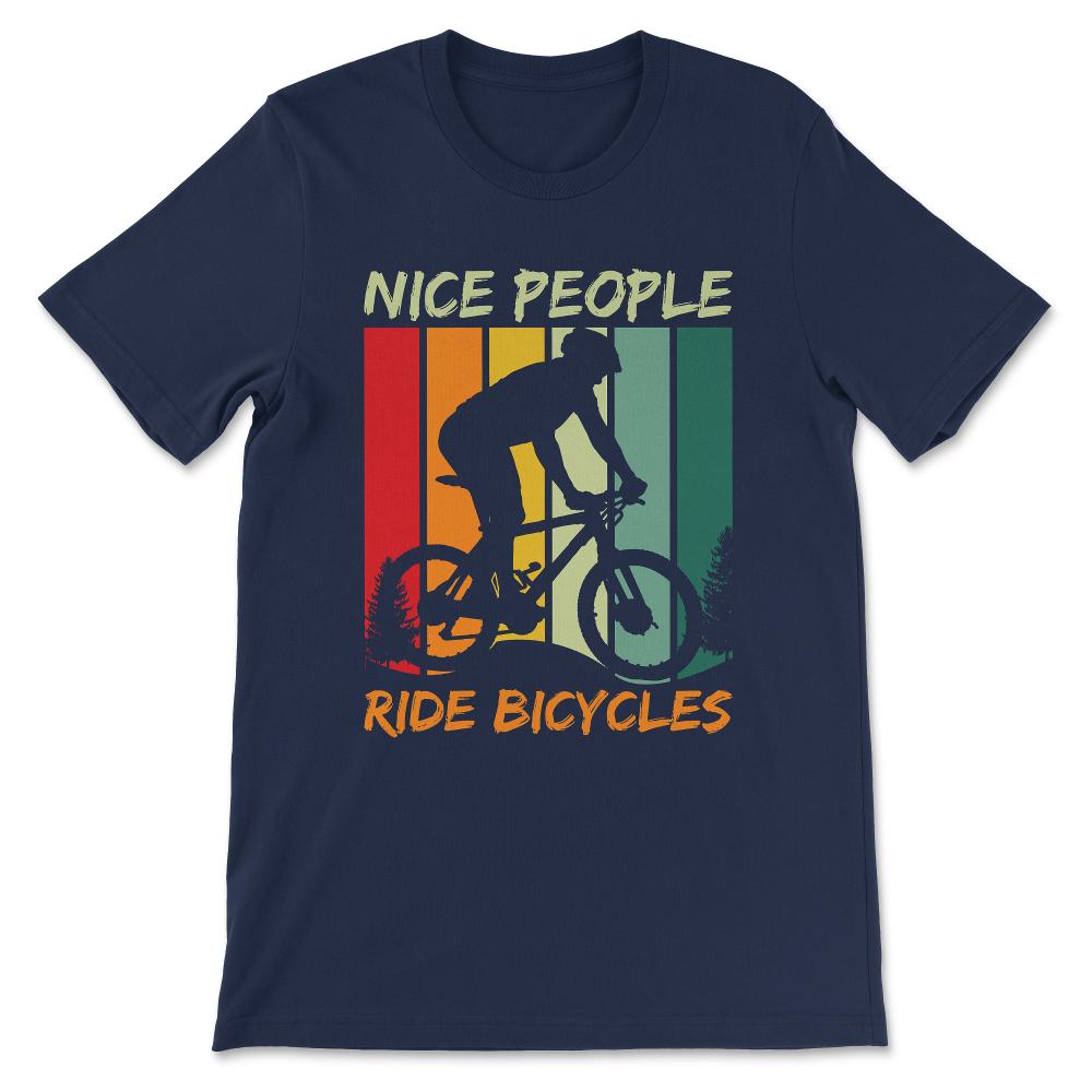 Cyclist Quote Cycling Hobby Cycling Quote Biker Quote Saying Gift Tee - Navy