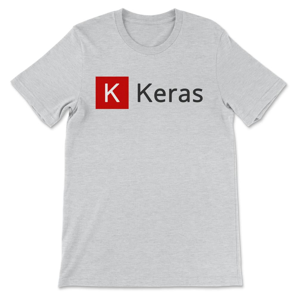 Keras Logo Gift Tee - Unisex T-Shirt - Ash