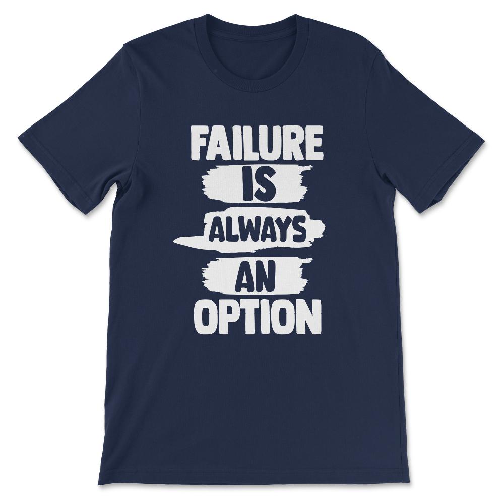Motivational Quote - Focus Motivational Idea Motivational Gift Tee - - Navy