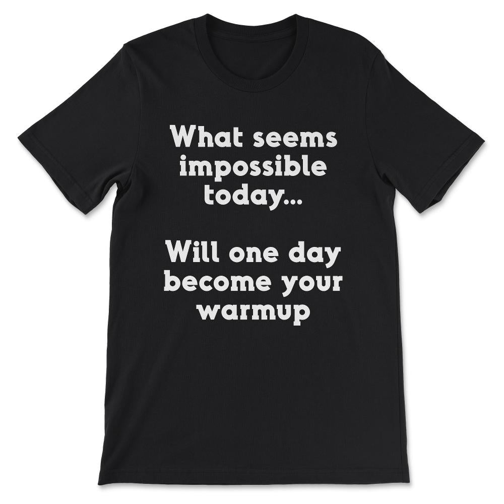 Gym Shirt 1 Gift Tee - Unisex T-Shirt - Black