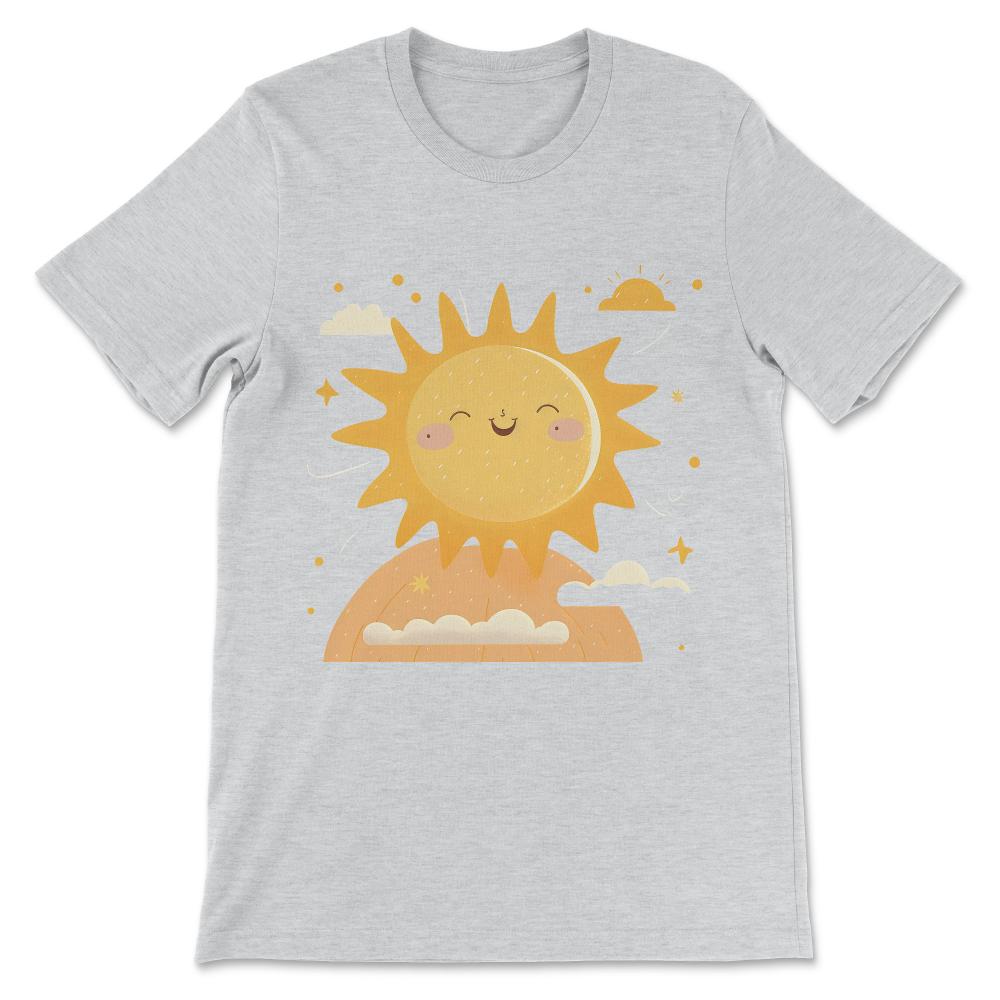 Done - Smiling Sun Sunshine Science Space Clouds Love Summer Lovely - Ash